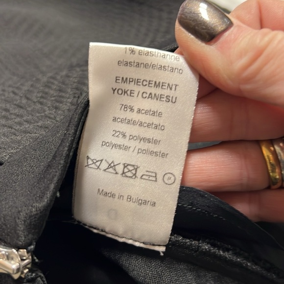 Sandro Textured Pleat Front Shorts / Skorts Size 38/M - Picture 8 of 8